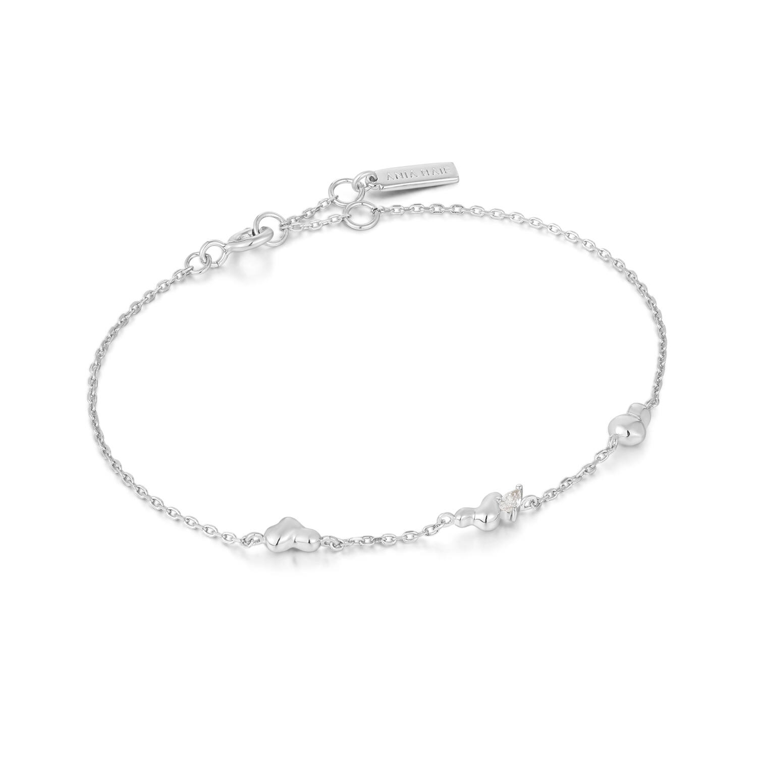 Silver Twisted - Bracelet - 16,5 - 18,5cm